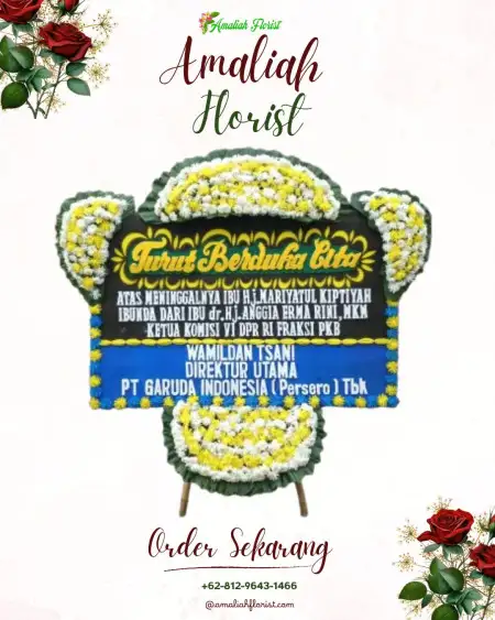 Papan Bunga Duka Sidareja
